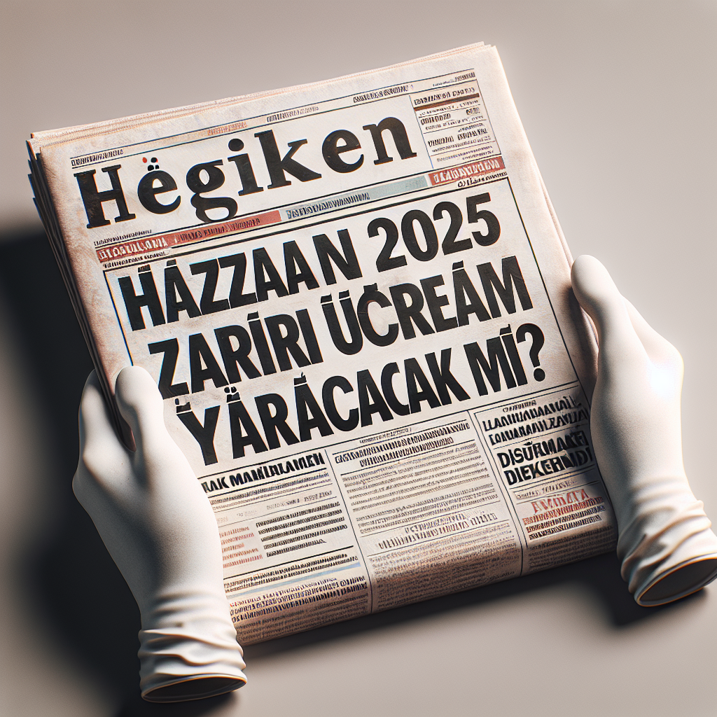 Haziran 2025 Asgari Ücrete Zam Yapılacak mı ? İşte Merak Edilenler